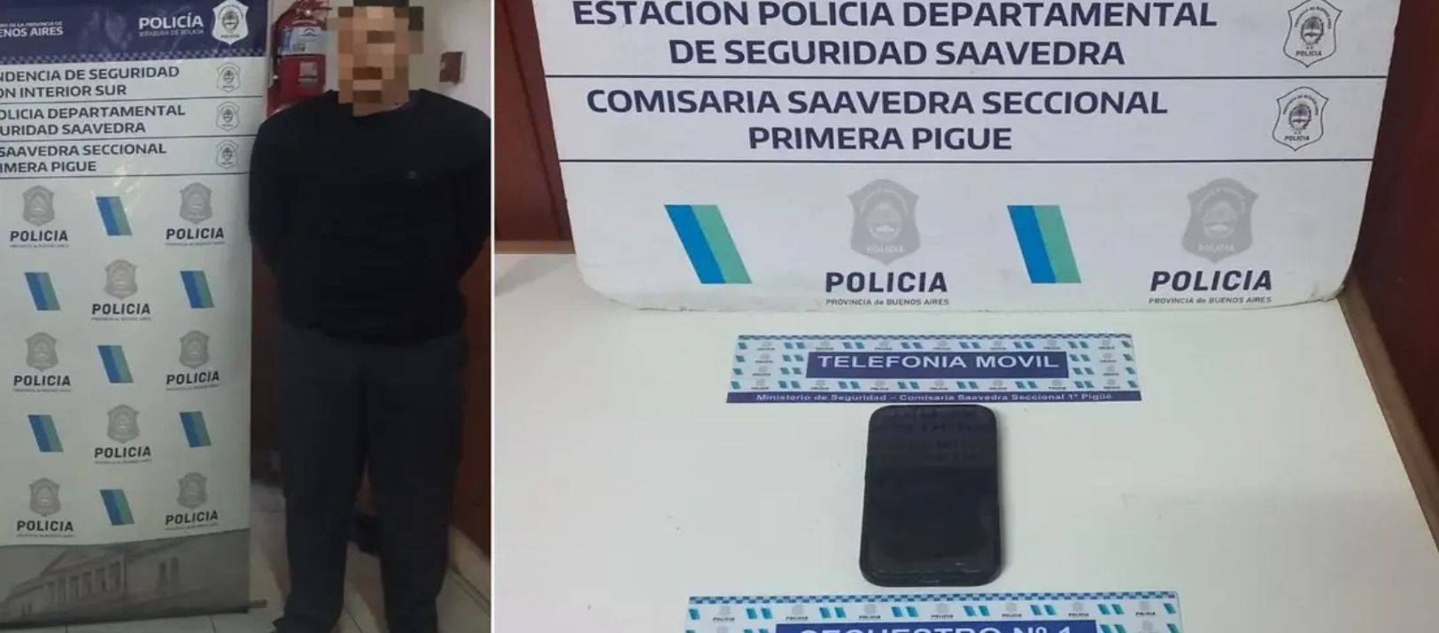 Imagen de la noticia: Detuvieron en Pigüé al acusado de una salvaje agresión en 2025