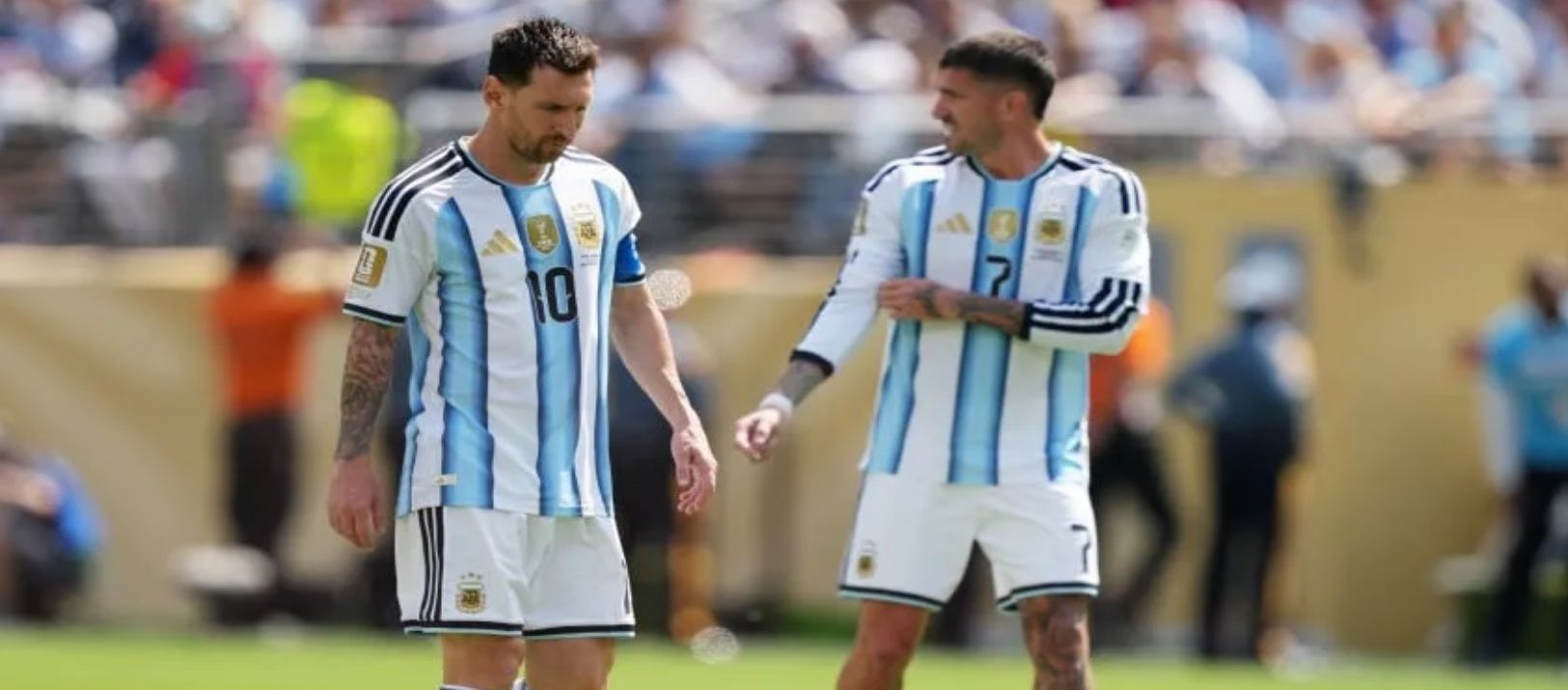 Imagen de la noticia: Luego de perder con España, Argentina dejó el primer puesto del ranking FIFA