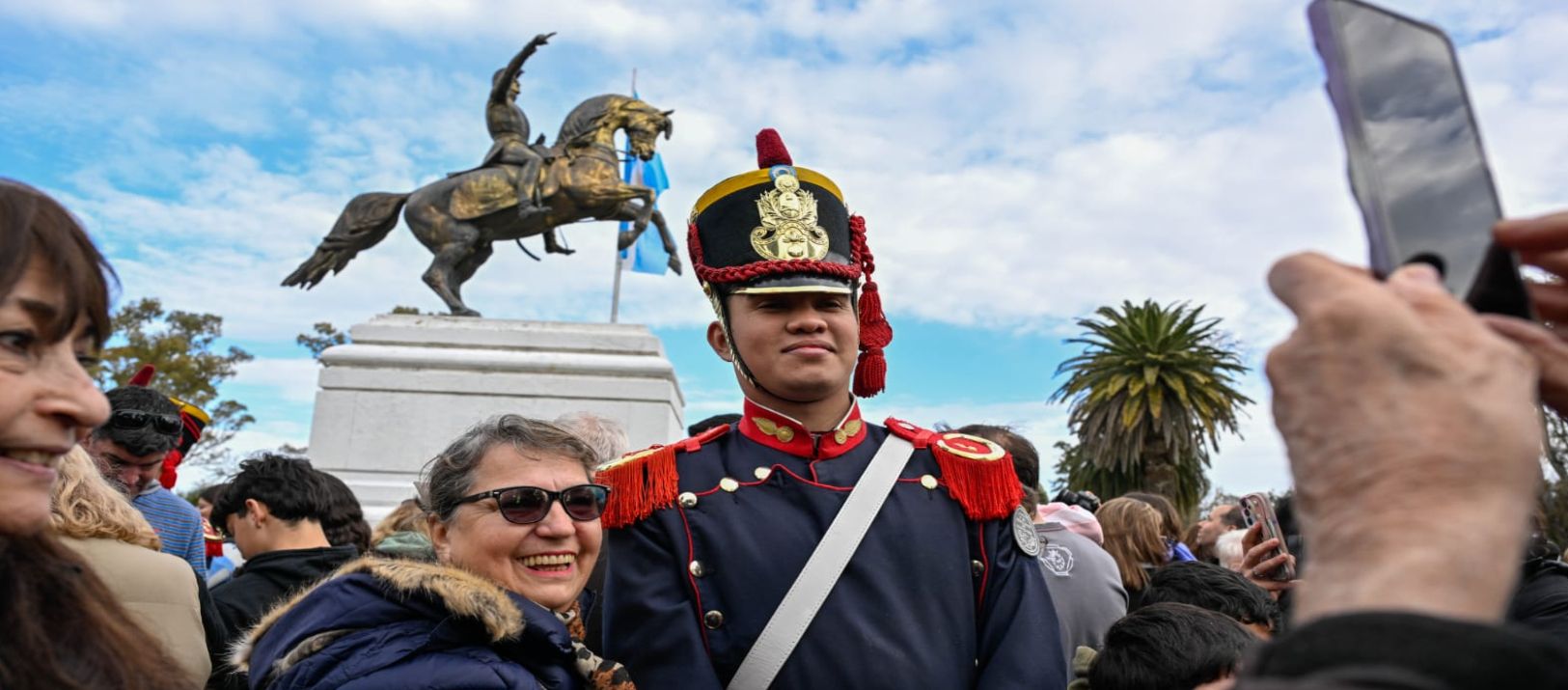 Imagen de la noticia: Lo que dejó el acto realizado en el Parque de Mayo en homenaje a San Martín