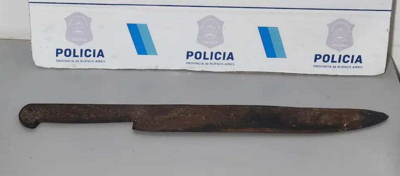 Imagen de la noticia: Detuvieron a un hombre armado con un machete tras amenazar a una joven