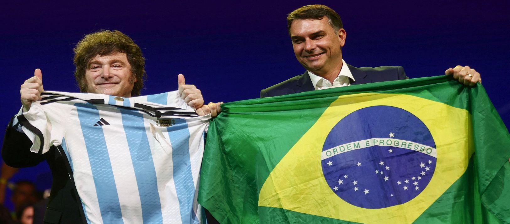 Imagen de la noticia: Mundial: Milei acusó al Gobierno de Brasil de financiar campaña antiargentina
