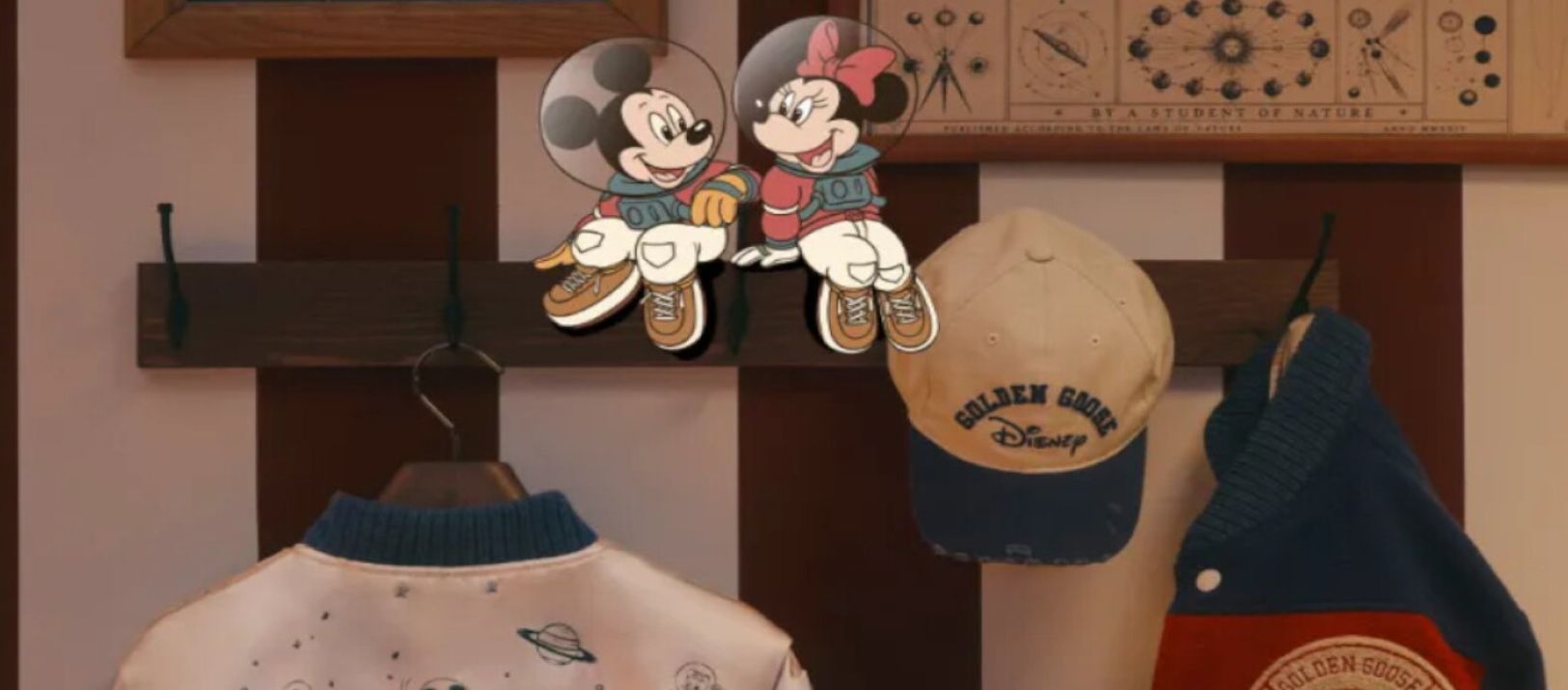 Imagen de la noticia: Disney y Golden Goose lanzaron una colección de ropa y zapatillas