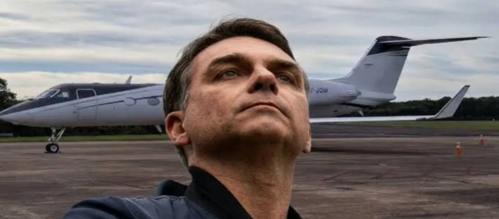 Imagen de la noticia: Flávio Bolsonaro llegó a Estados Unidos