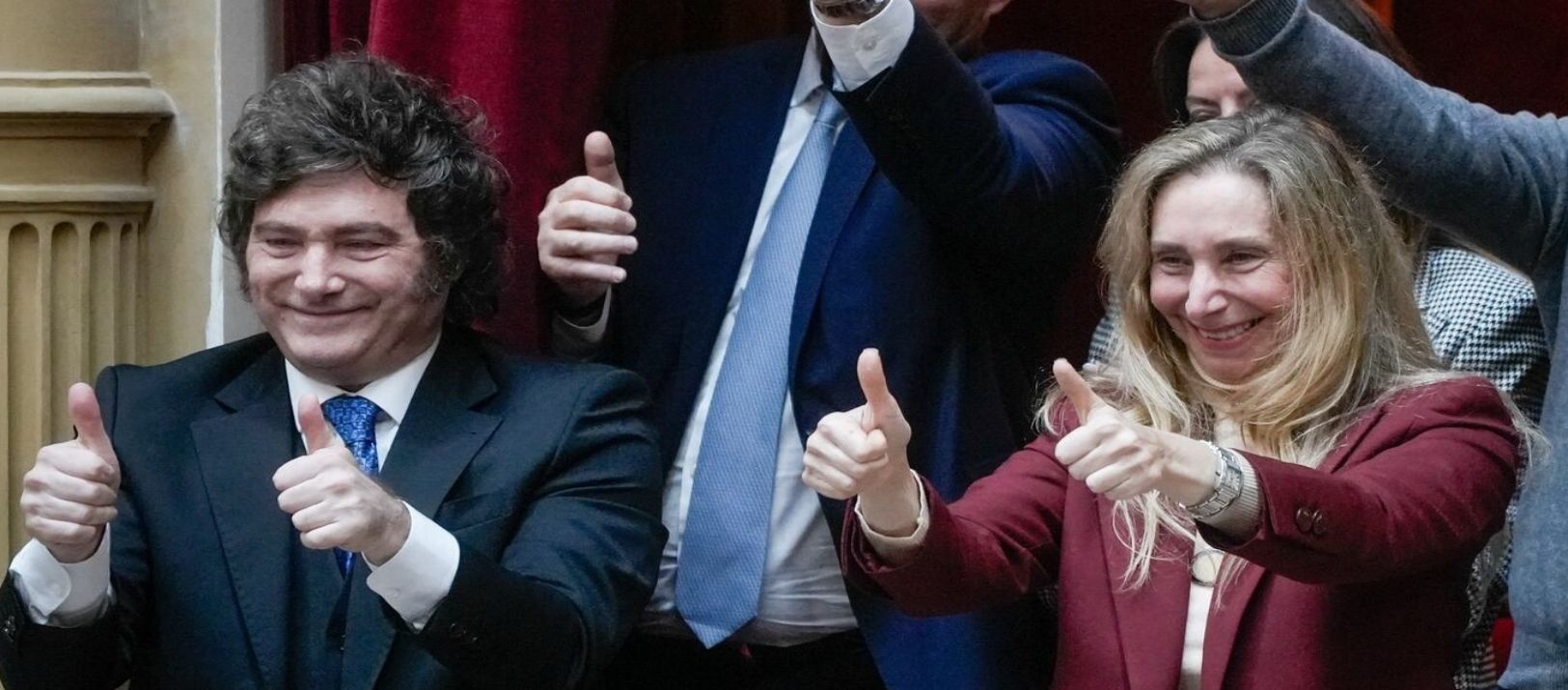 Imagen de la noticia: Cómo reaccionó Javier Milei tras conocer su sobreseimiento en la causa Libra