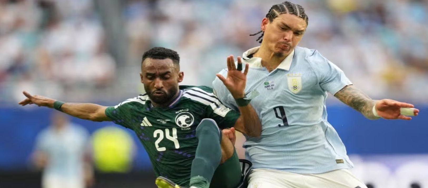 Imagen de la noticia: Uruguay hizo todo para ganar, pero terminó empatando 1-1 con Arabia Saudita
