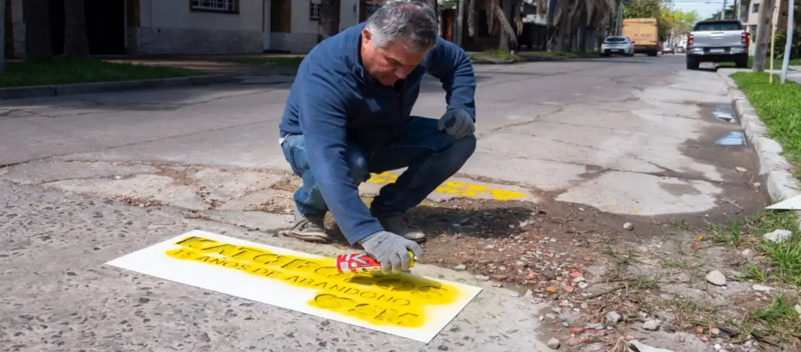 Imagen de la noticia: Lanzaron "Katopozos", una web para mapear baches en las calles de San Martín