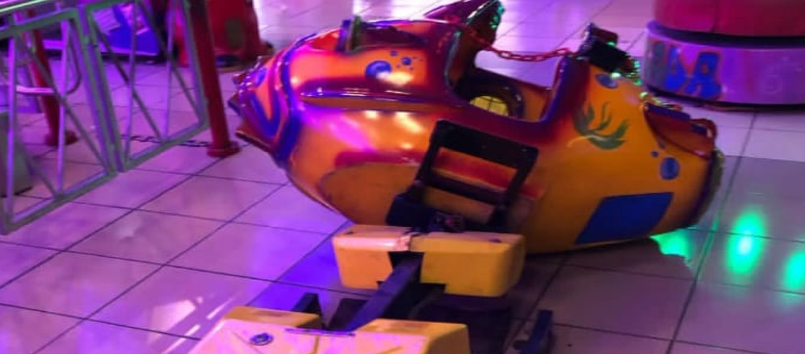 Imagen de la noticia: Grave incidente en Sacoa: se desplomó un juego para chicos