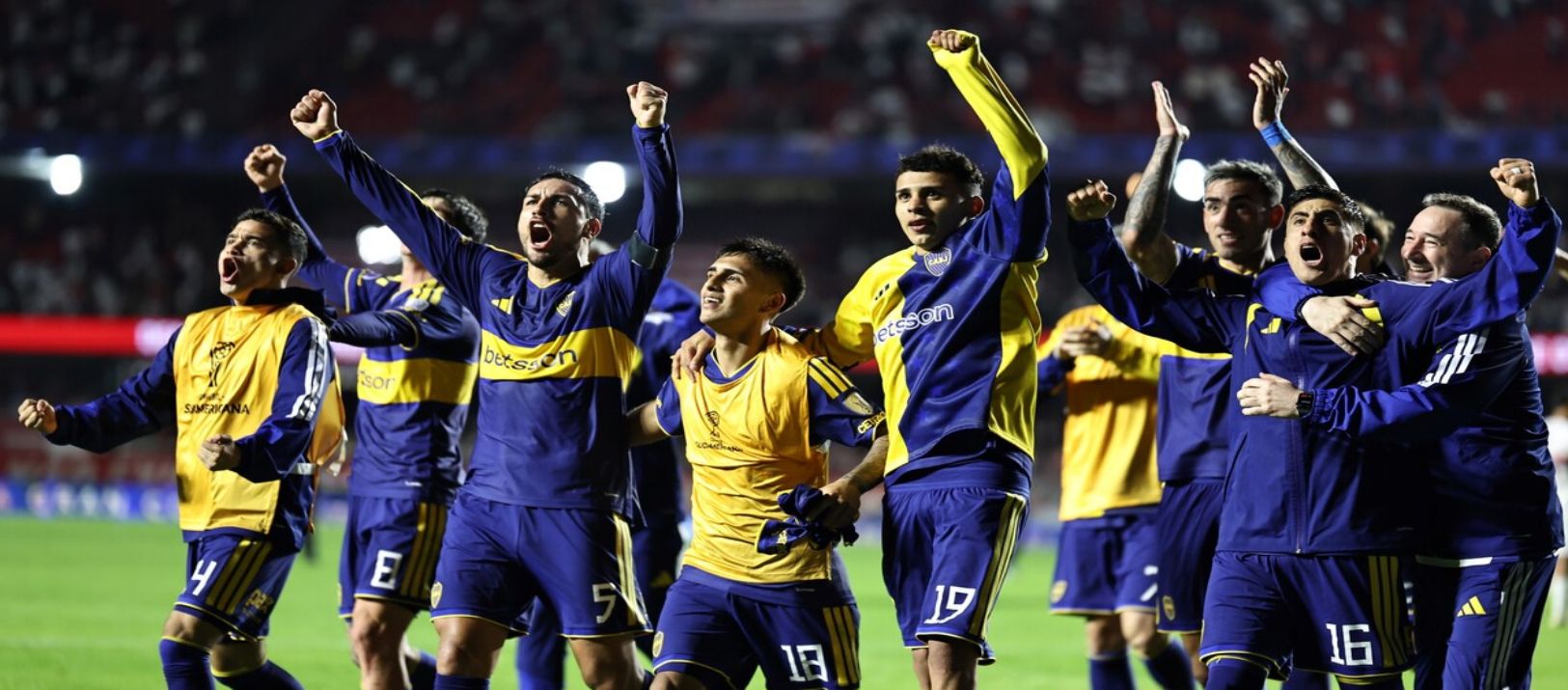 Imagen de la noticia: Boca empató 1-1 en el Morumbí y se metió en las semifinales de la Sudamericana