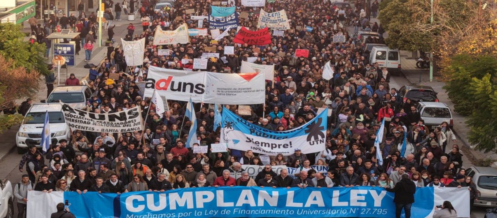 Imagen de la noticia: La Justicia ordenó al Gobierno aplicar la Ley de Financiamiento Universitario