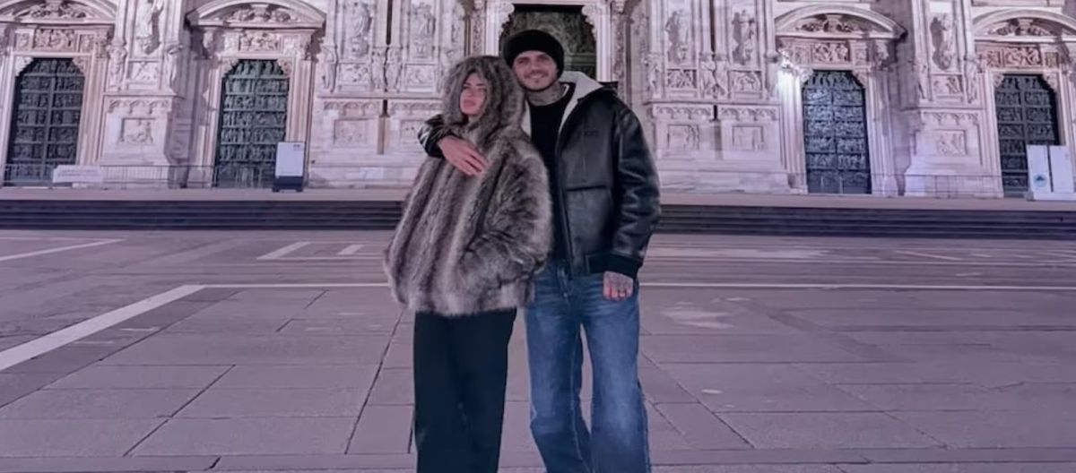 Imagen de la noticia: Icardi imitó con la China una emblemática foto que sacó con Wanda