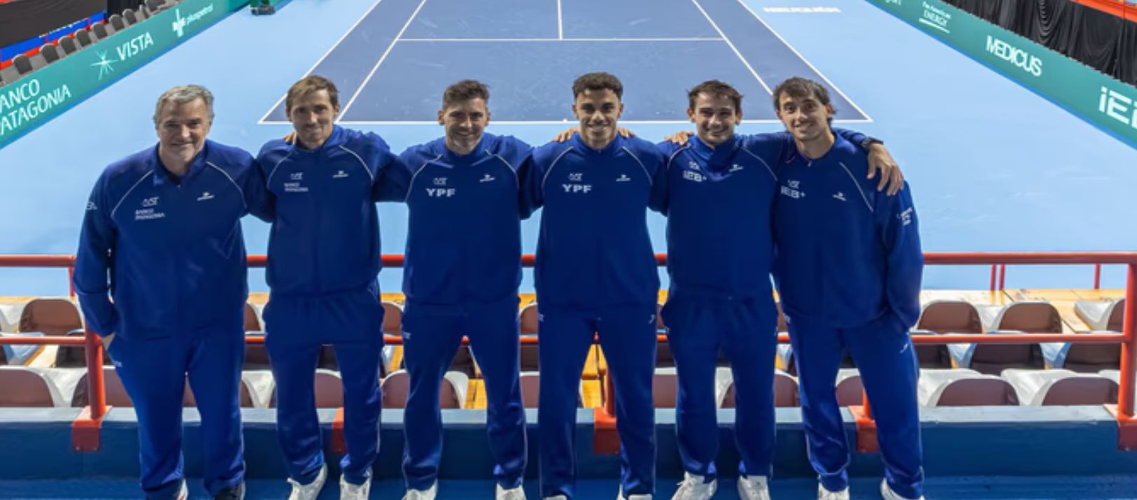 Imagen de la noticia: Copa Davis: Argentina recibe a Turquía en Neuquén por un lugar en los Qualifiers