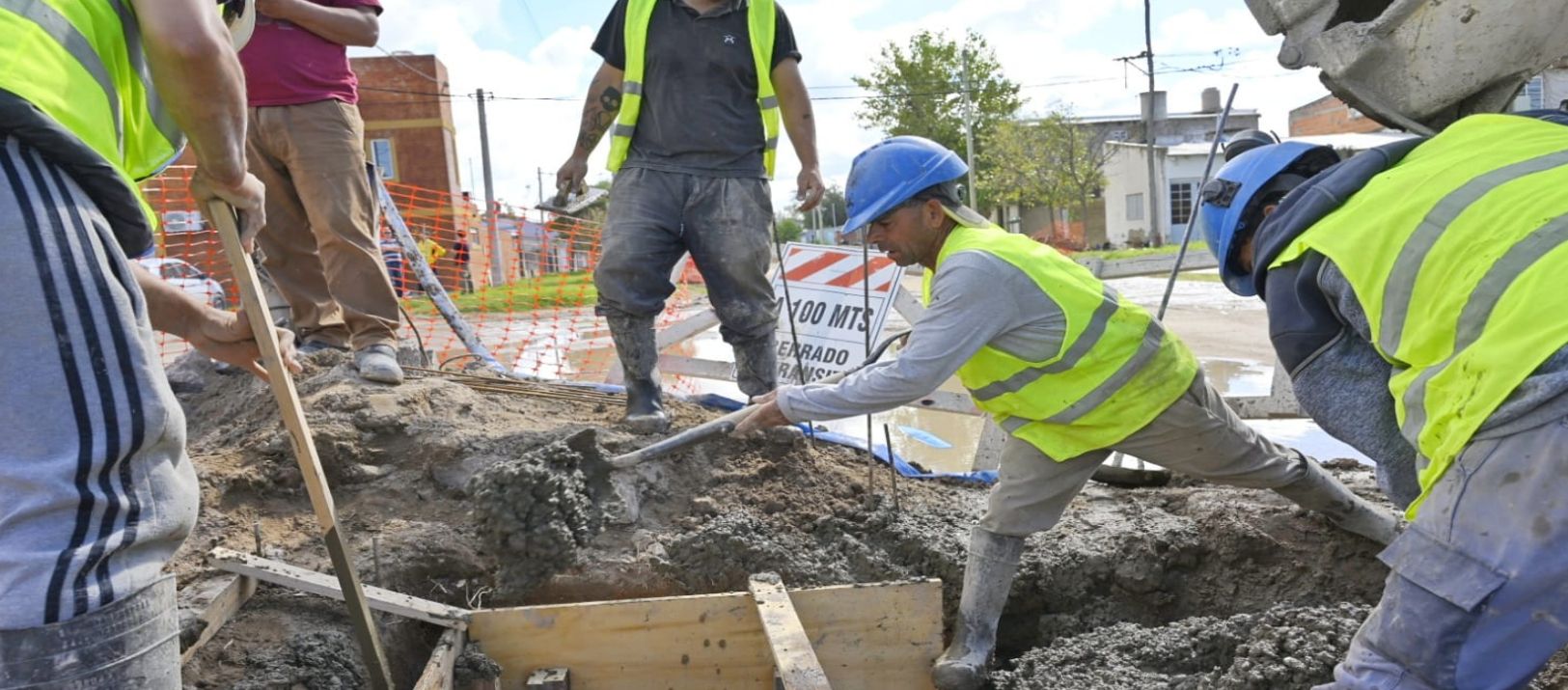 Imagen de la noticia: Detallan el avance de las obras hidráulicas en Bahía Blanca