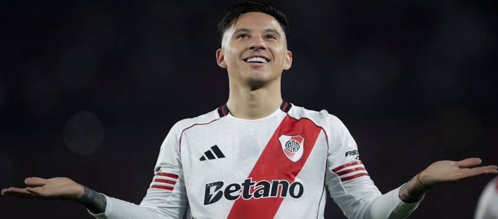 Imagen de la noticia: River: Driussi recibió el alta médica y estará disponible en el duelo con Vélez