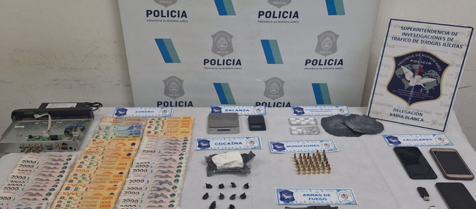 Imagen de la noticia: Desarticulan un punto de venta de drogas en el barrio Stella Maris