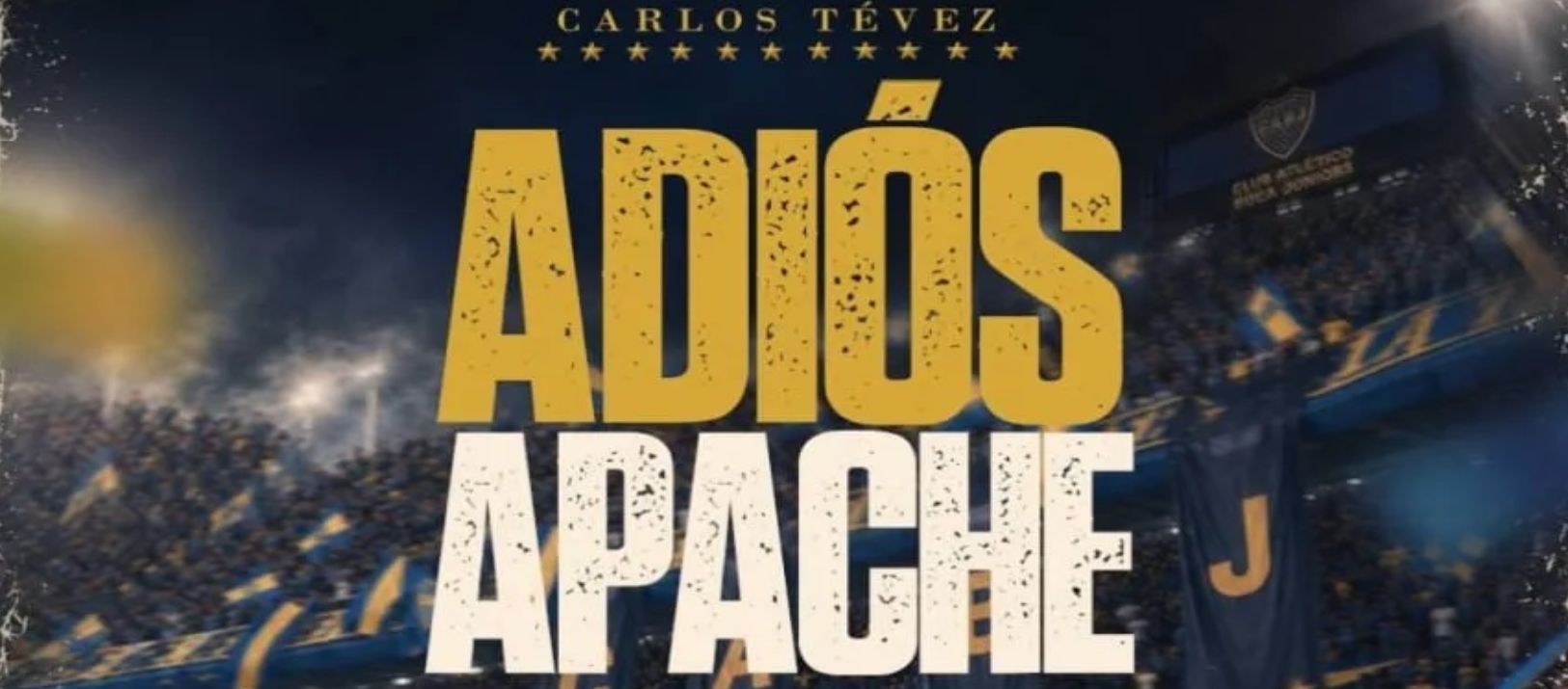 Imagen de la noticia: "Adiós Apache": se oficializó el partido despedida de Carlos Tévez