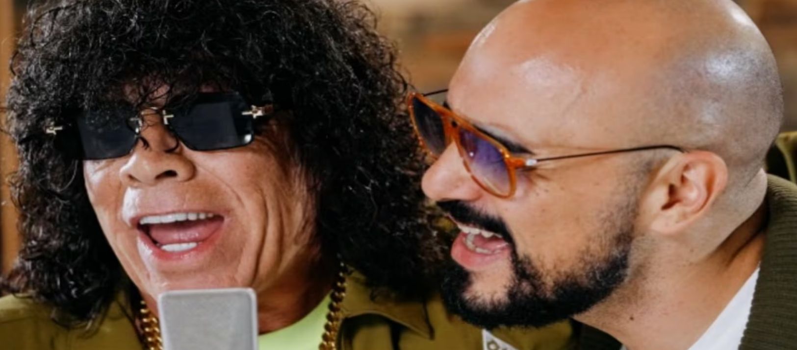 Imagen de la noticia: La Mona Jiménez y Abel Pintos estrenaron "Aire", su primer tema juntos