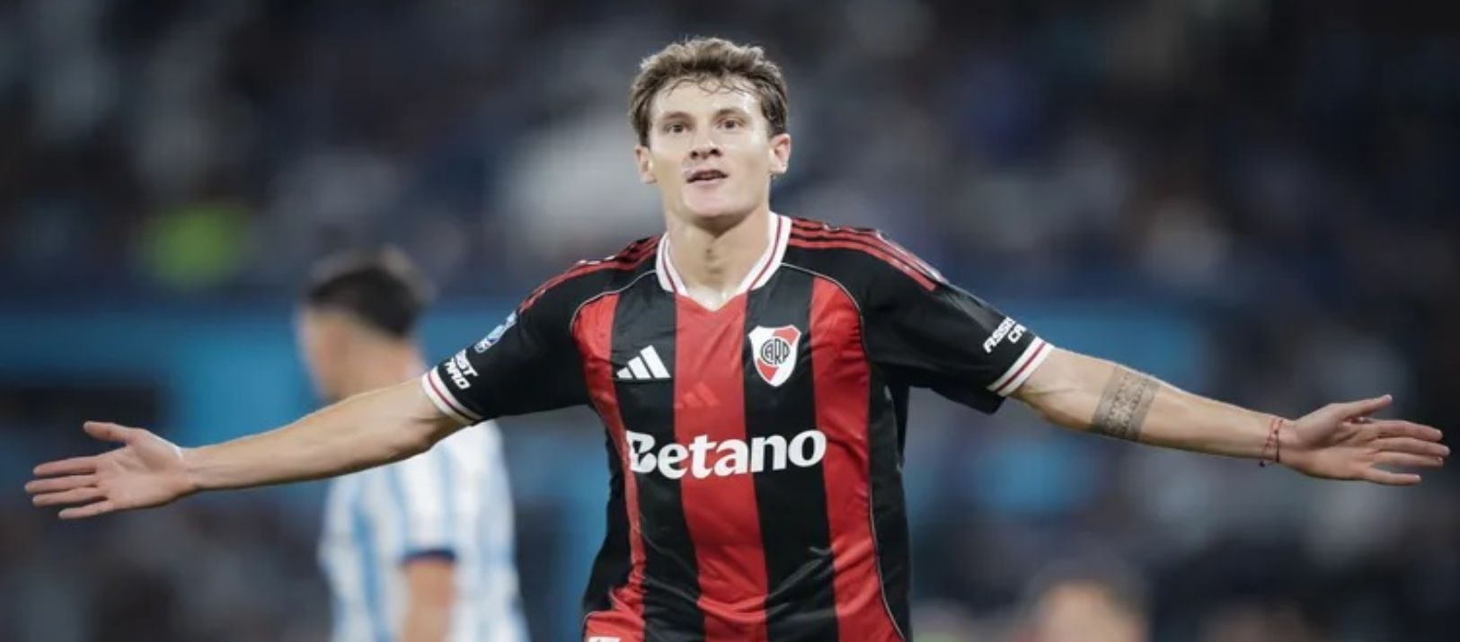 Imagen de la noticia: Qué dijo Facundo Colidio luego de marcharse de River y llegar al Vasco de Brasil