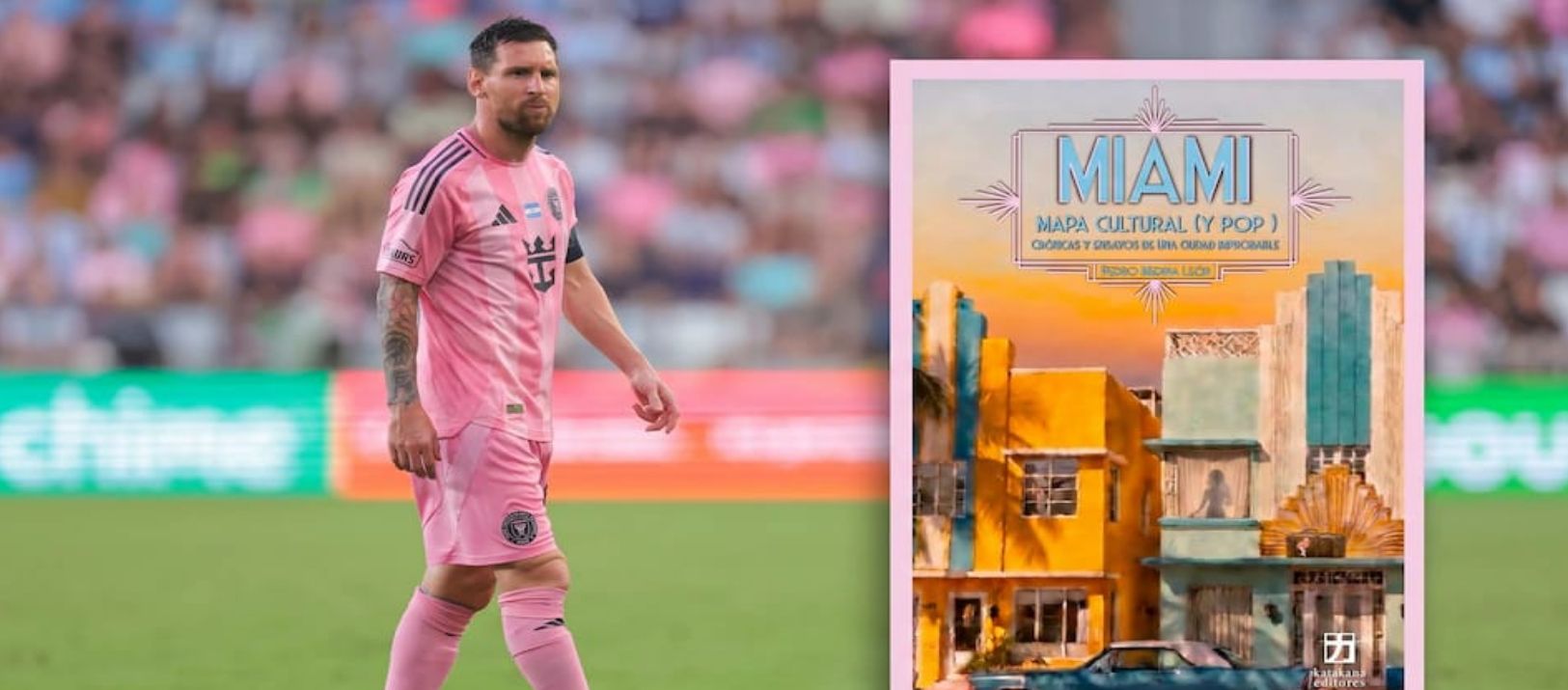 Imagen de la noticia: El "efecto Messi" en Miami llega a las librerías con un enfoque pop y cultural