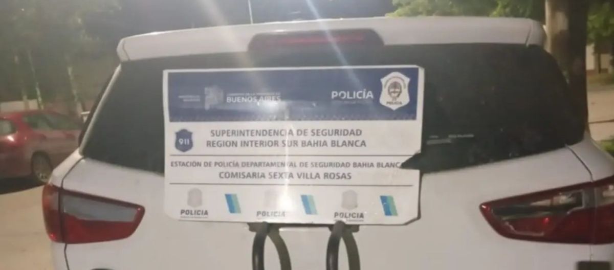 Imagen de la noticia: Historia repetida: recuperan en Bahía un auto robado en otra ciudad