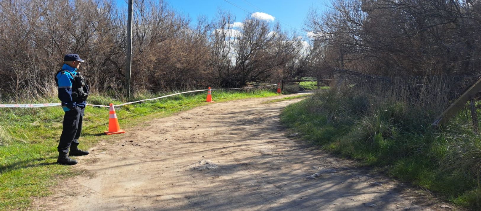 Imagen de la noticia: El hombre que apareció muerto en un arroyo era buscado desde ayer