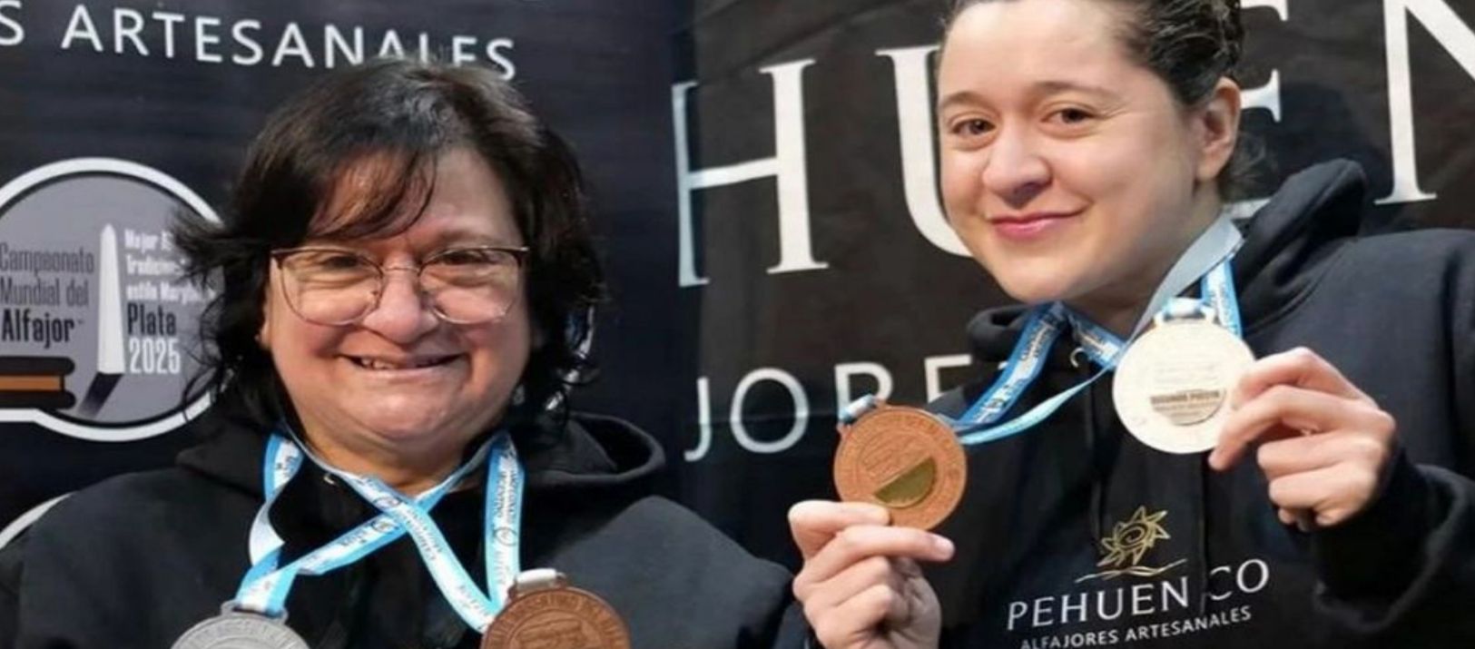 Imagen de la noticia: Alfajores de Pehuen Co lograron cuatro medallas en el Campeonato Argentino