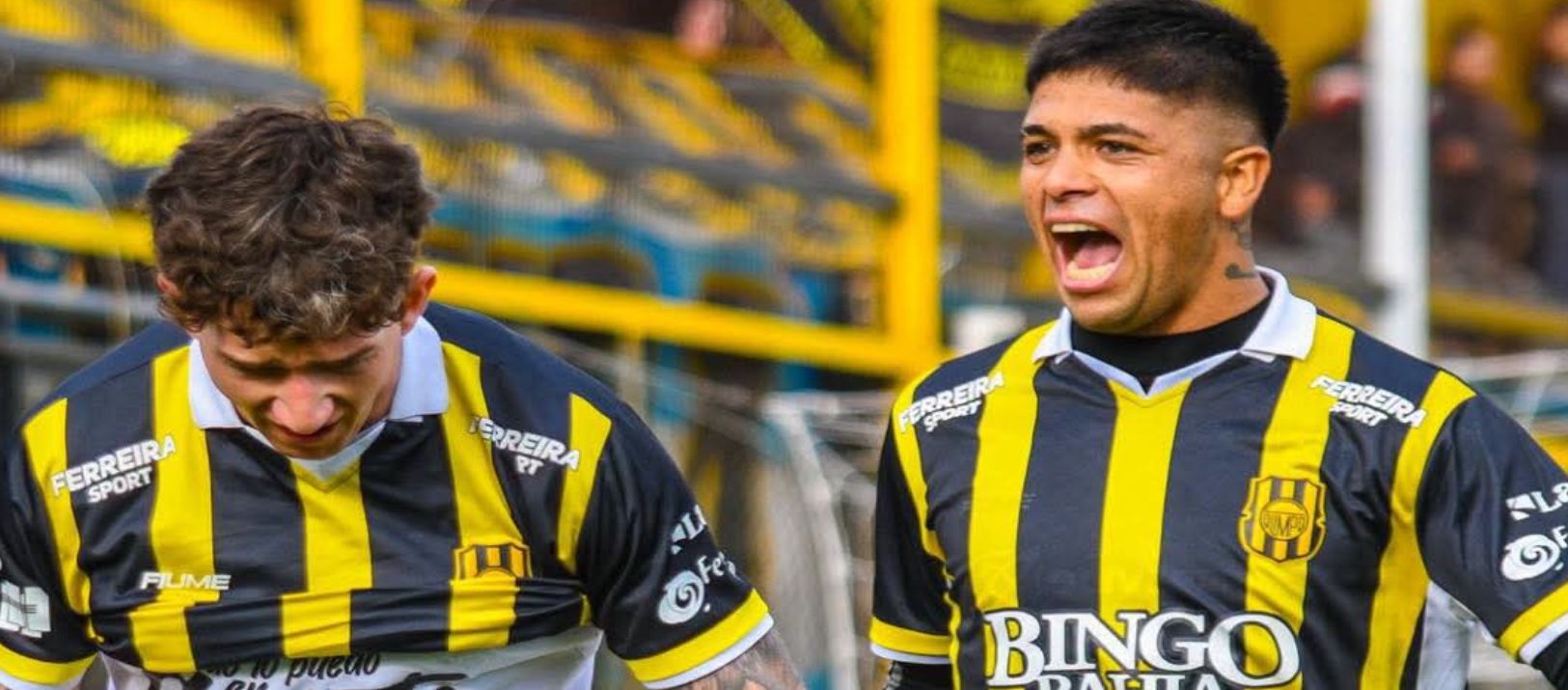 Imagen de la noticia: Braian Guille hizo un golazo de mitad de cancha en el triunfo de Olimpo por 2-0