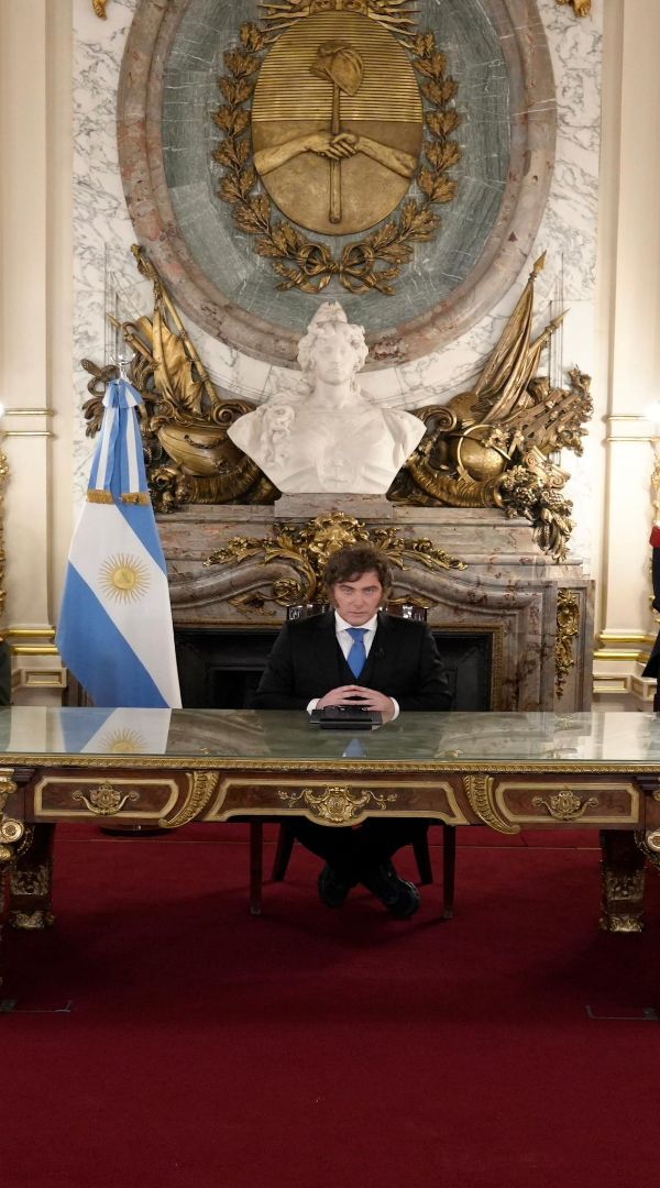 Imagen de la noticia: Milei anunció sanciones para empresas que operen en Malvinas