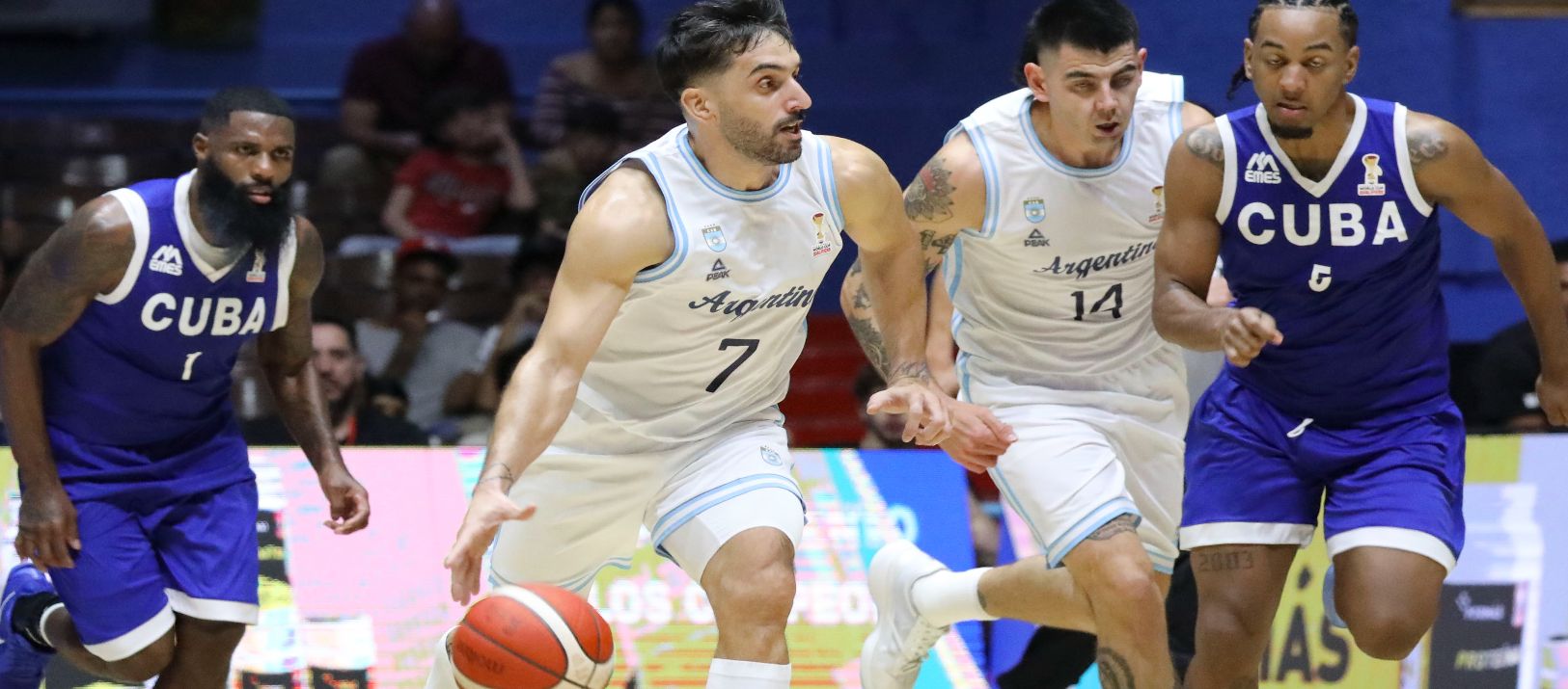 Imagen de la noticia: Clasificación al mundial de Básquet: Argentina derrotó a Cuba