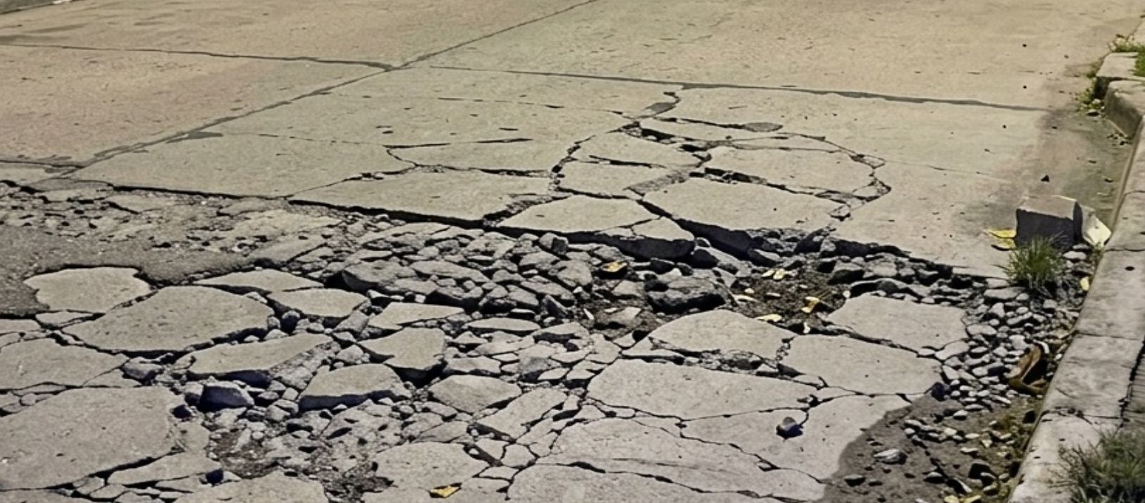 Imagen de la noticia: Calles llenas de pozos en Bahía: "En Villa Mitre hay que andar en helicóptero"