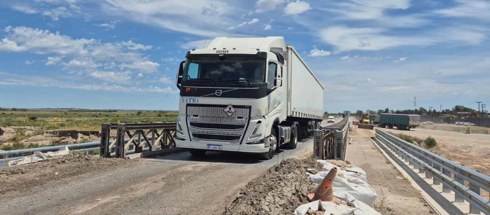 Vialidad informó nuevos límites de carga para los puentes en la Ruta 3 ...