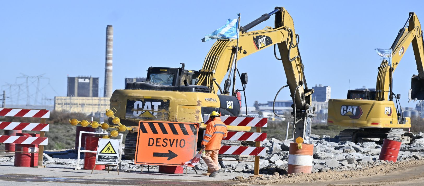 Imagen de la noticia: Difunden los avances en las obras que se realizan en los accesos al Puerto