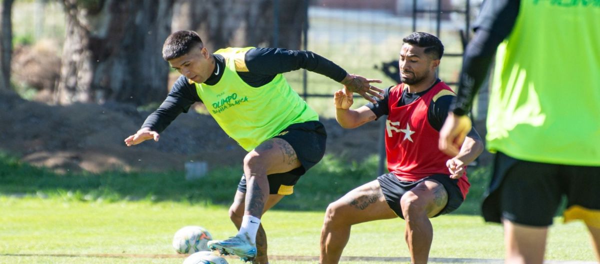 Imagen de la noticia: Braian Guille volvió a entrenarse con Olimpo y los hinchas se ilusionan