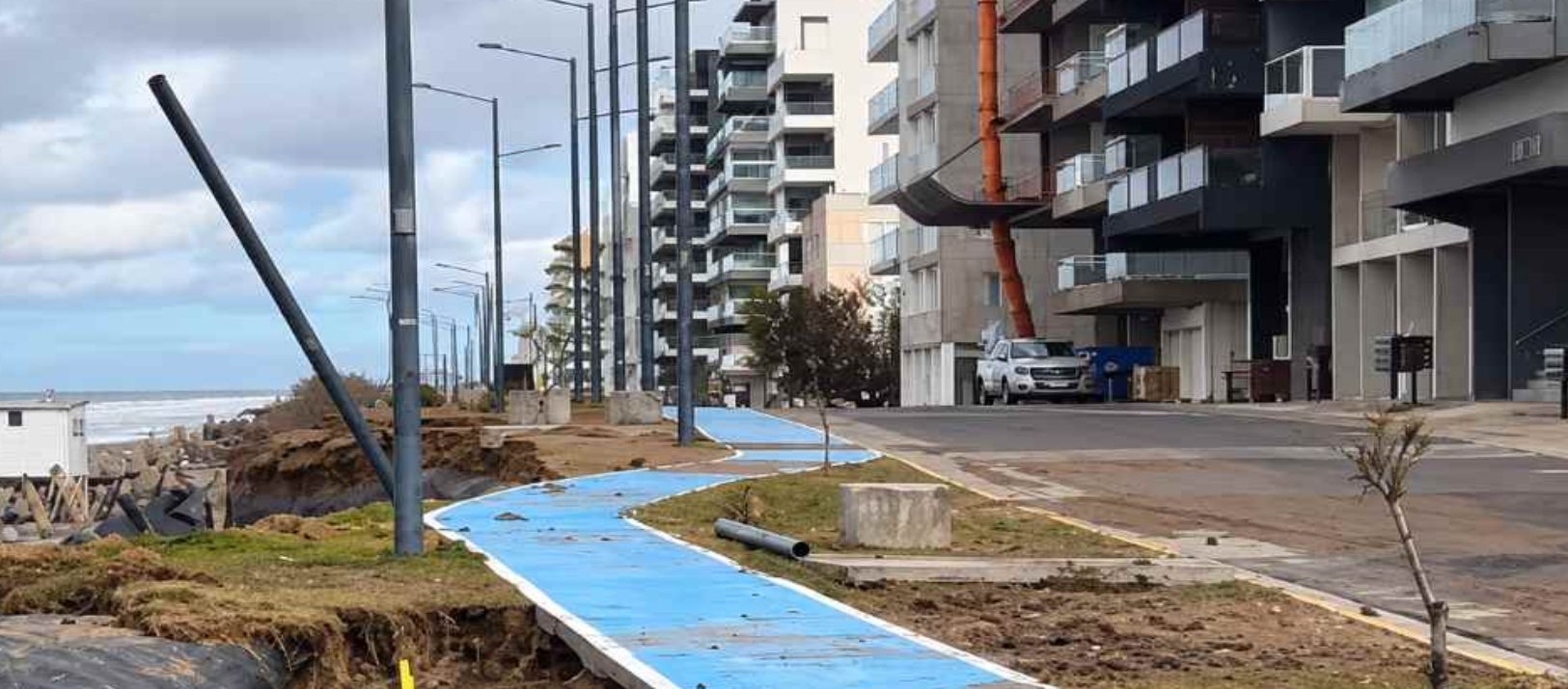 Imagen de la noticia: Analizan alternativas para proteger el frente costero tras el último temporal
