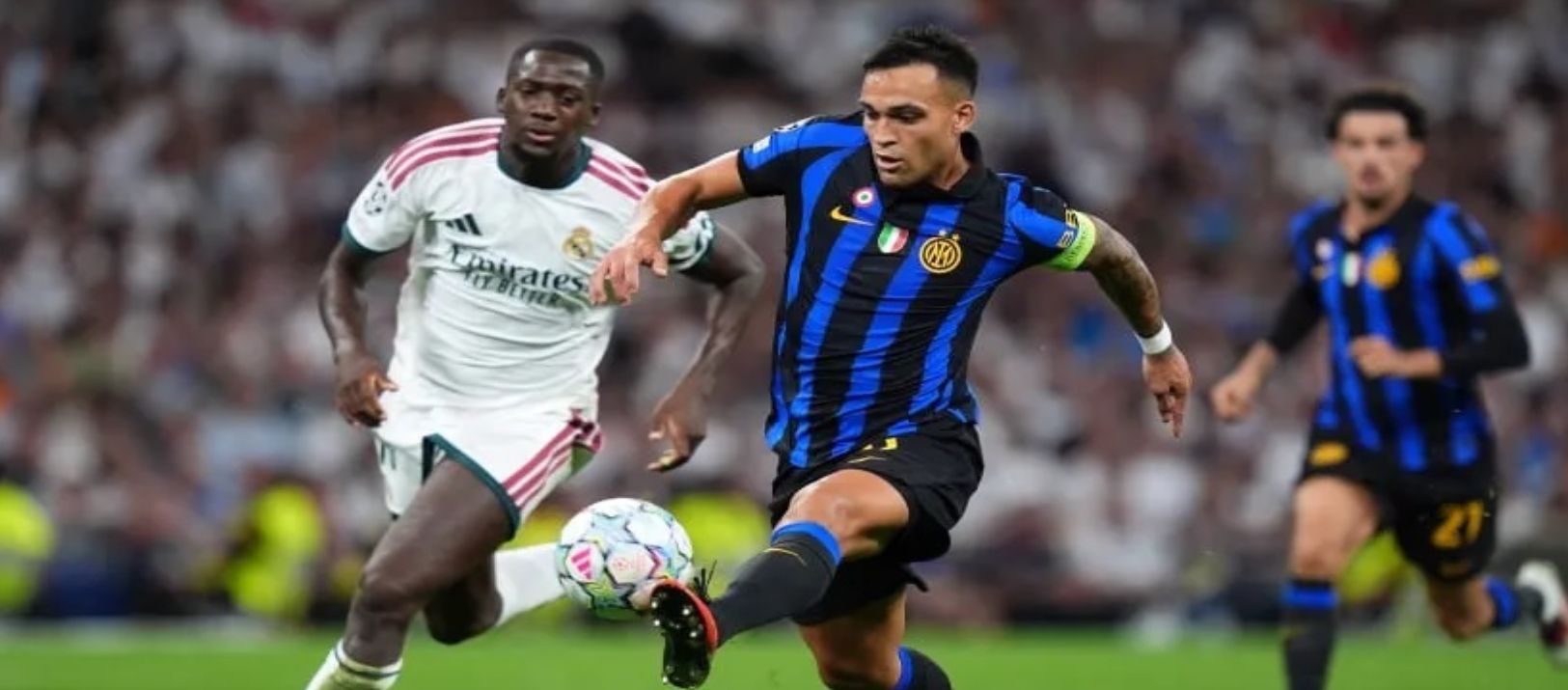 Imagen de la noticia: Champions: pese a la asistencia de Lautaro, Inter cayó frente al Real Madrid