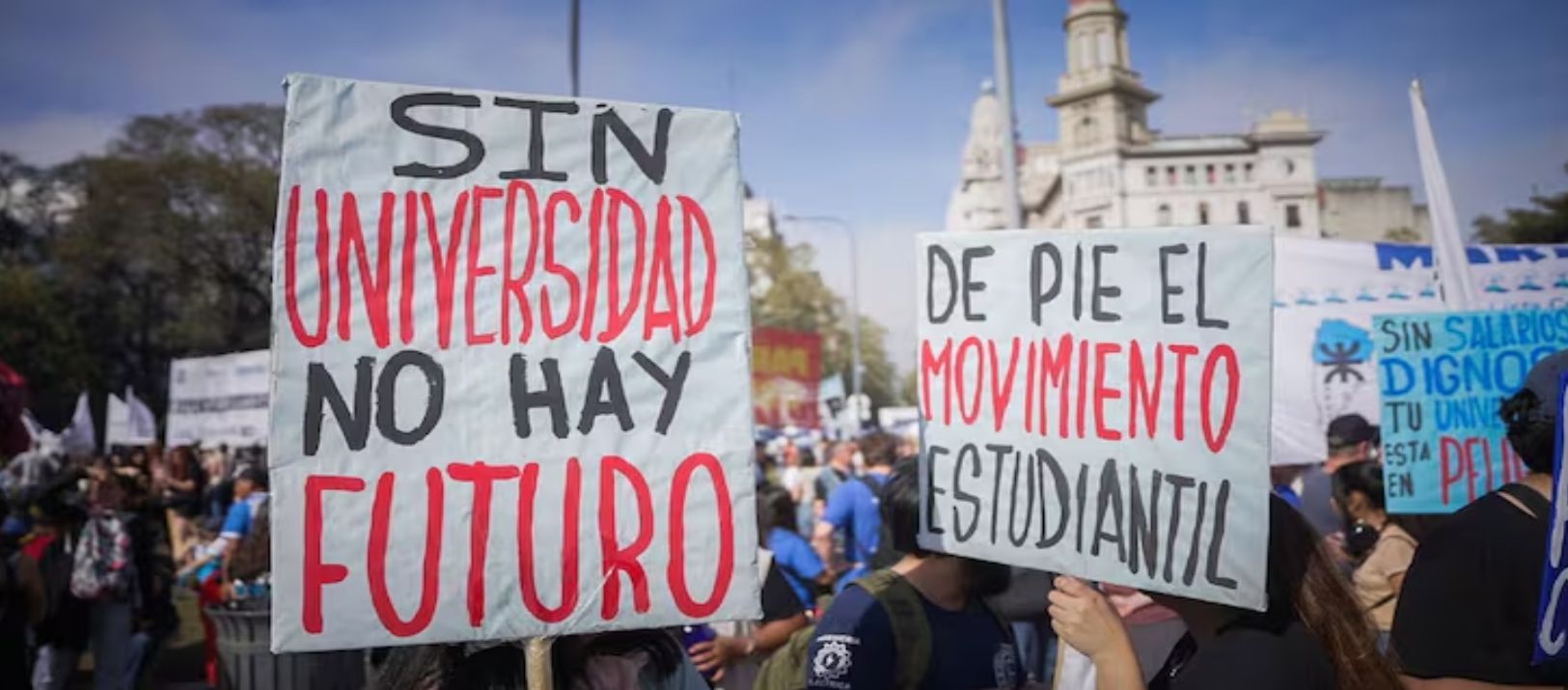 Imagen de la noticia: Paro nacional de docentes universitarios: 5 días de medida de fuerza