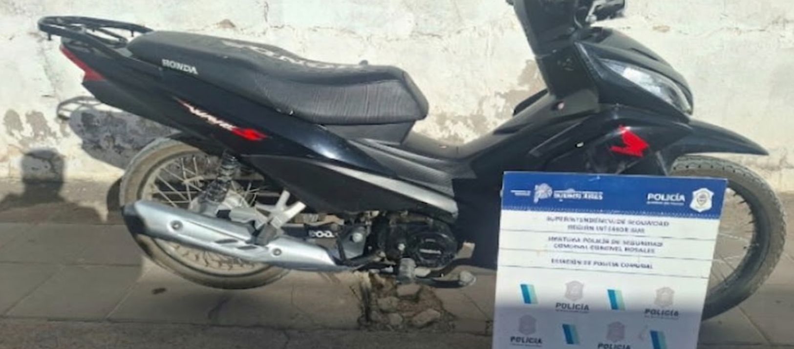 Imagen de la noticia: Punta Alta: Detienen a un hombre que circulaba en una moto robada horas antes