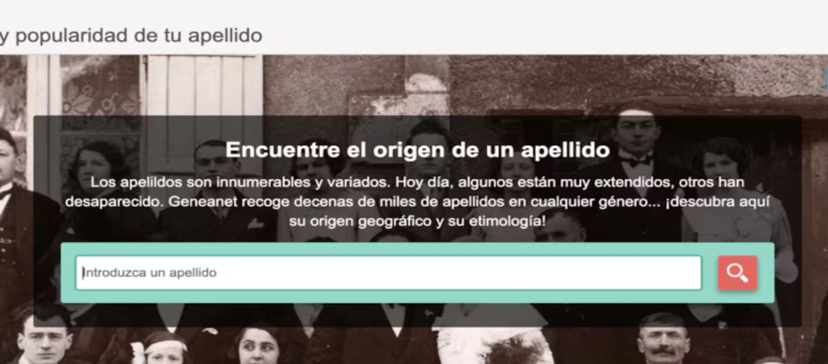 Imagen de la noticia: ¿Tu apellido es conocido en el mundo? Conocé la web que lo descifra