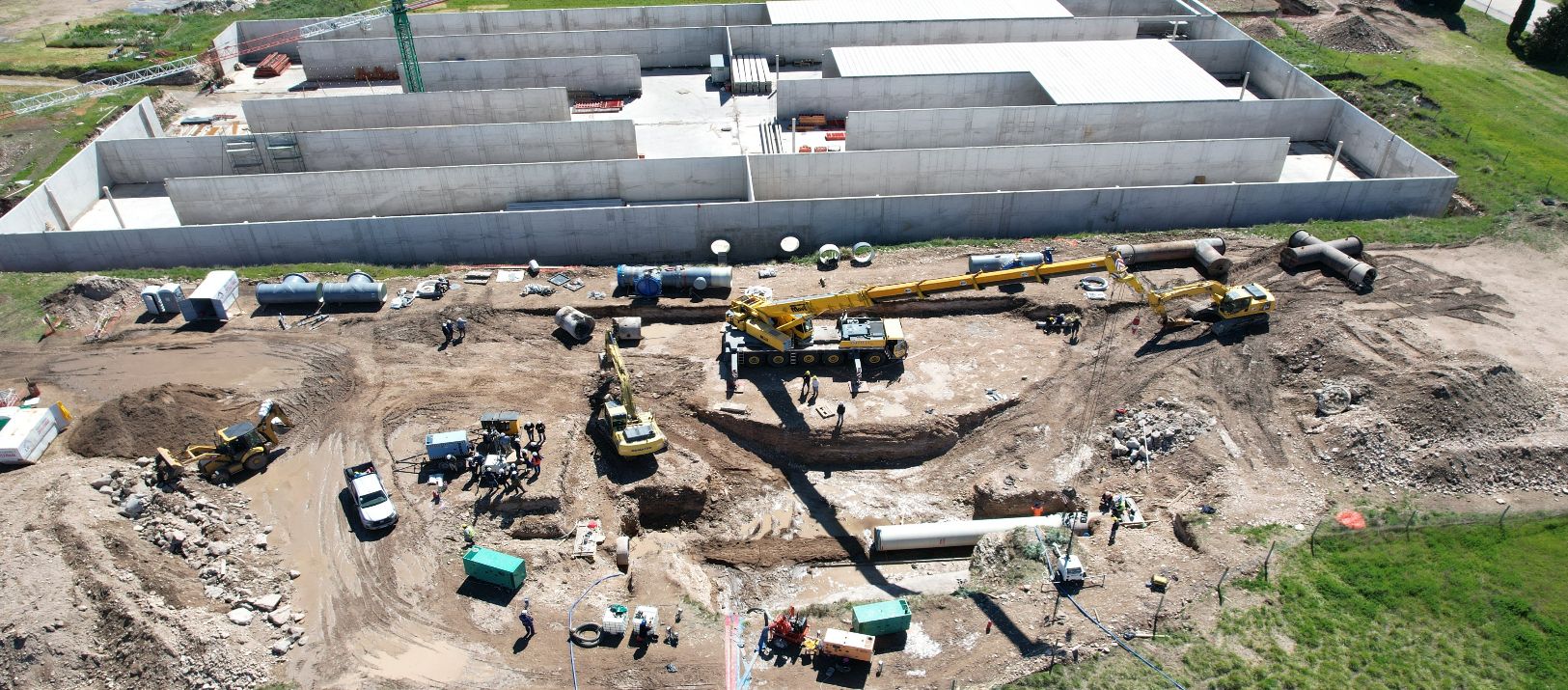 Imagen de la noticia: ABSA finalizó las obras y comienza el envío de agua al sistema de distribución
