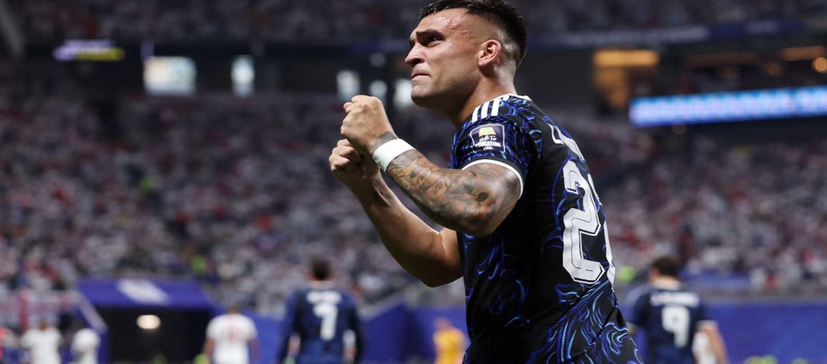 Imagen de la noticia: Lautaro: "Cuando mi papá me compró mis primeros botines, soñé con este gol"