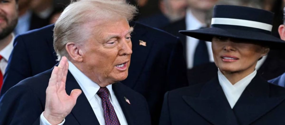 Imagen de la noticia: Con la presencia de Milei, Donald Trump asumió como presidente de Estados Unidos