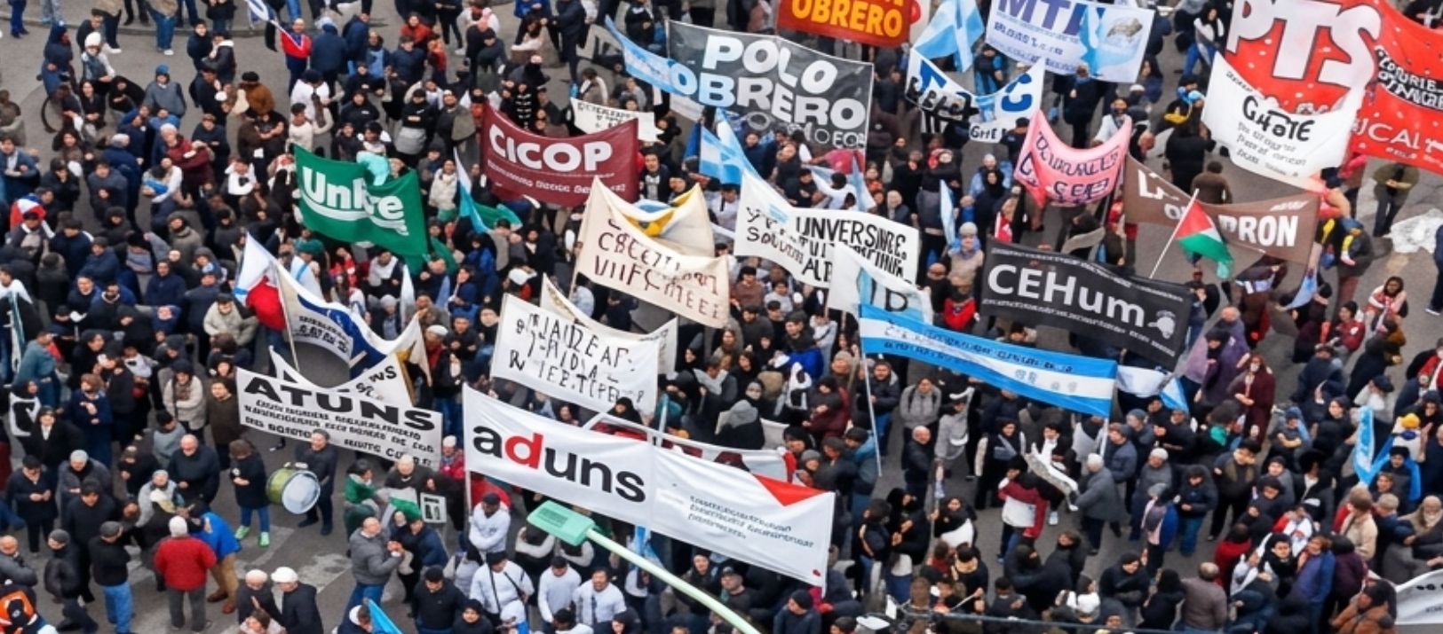 Imagen de la noticia: Se realizó la quinta Marcha Federal Universitaria en Bahía Blanca