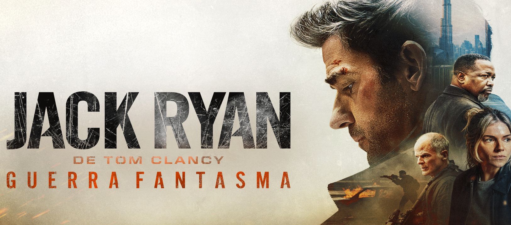 Imagen de la noticia: John Krasinski es el actor principal de la película "Jack Ryan: Guerra Fantasma"