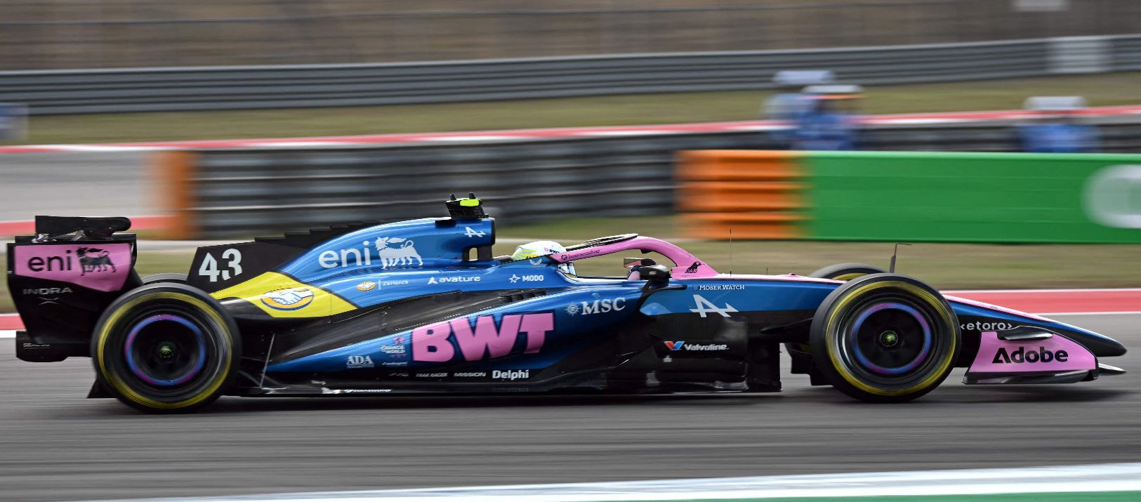 Imagen de la noticia: Franco Colapinto largará anteúltimo en el Gran Premio de Estados Unidos