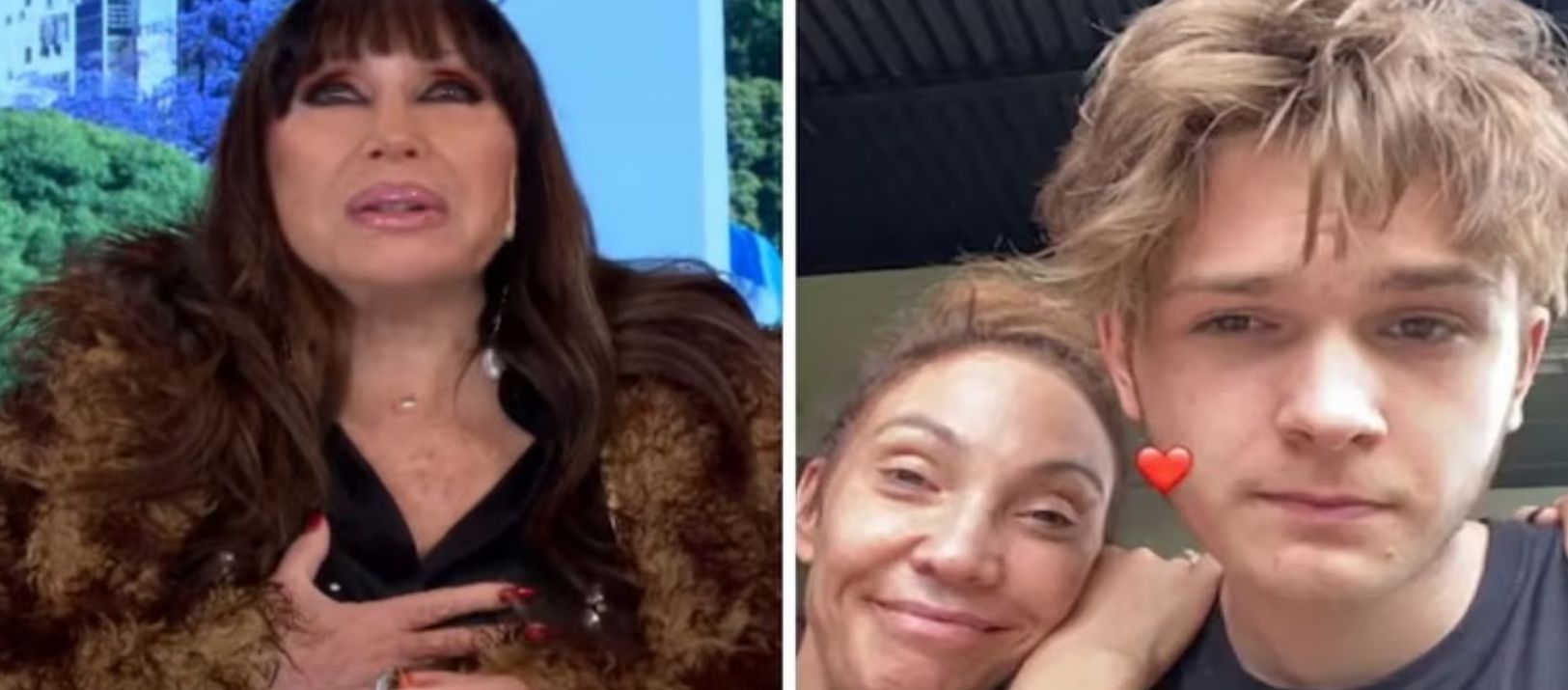 Imagen de la noticia: Moria Casán reveló el emotivo mensaje que le mandó el hijo de Ernestina Pais