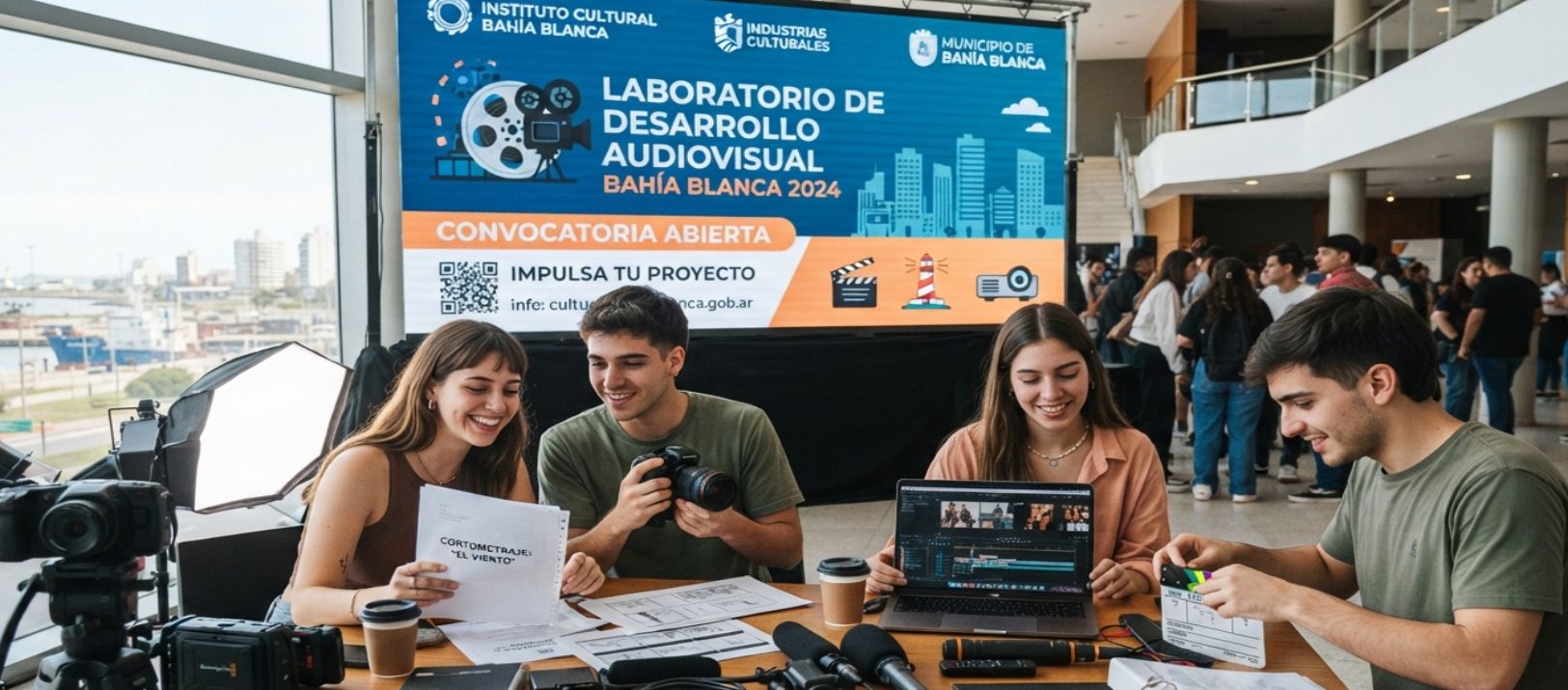 Imagen de la noticia: Se lanza la convocatoria para la 1° Feria Audiovisual Bahía Blanca