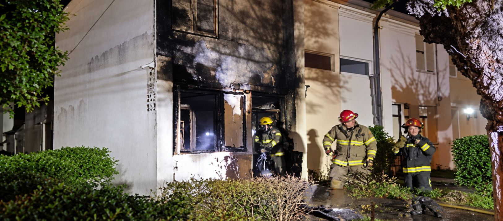 Imagen de la noticia: Daños totales en una vivienda de Punta Alta y un hombre hospitalizado