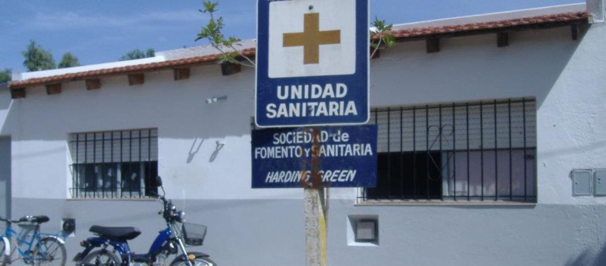 Imagen de la noticia: La Unidad Sanitaria de Harding Green trabaja en horario reducido