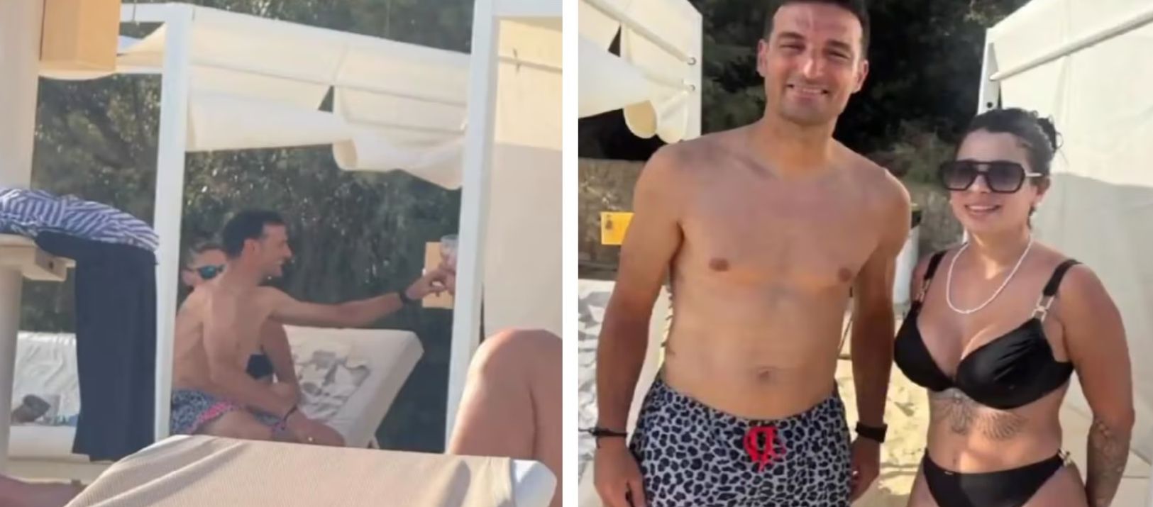 Imagen de la noticia: El inesperado regalo de un hincha a Lionel Scaloni en medio de sus vacaciones