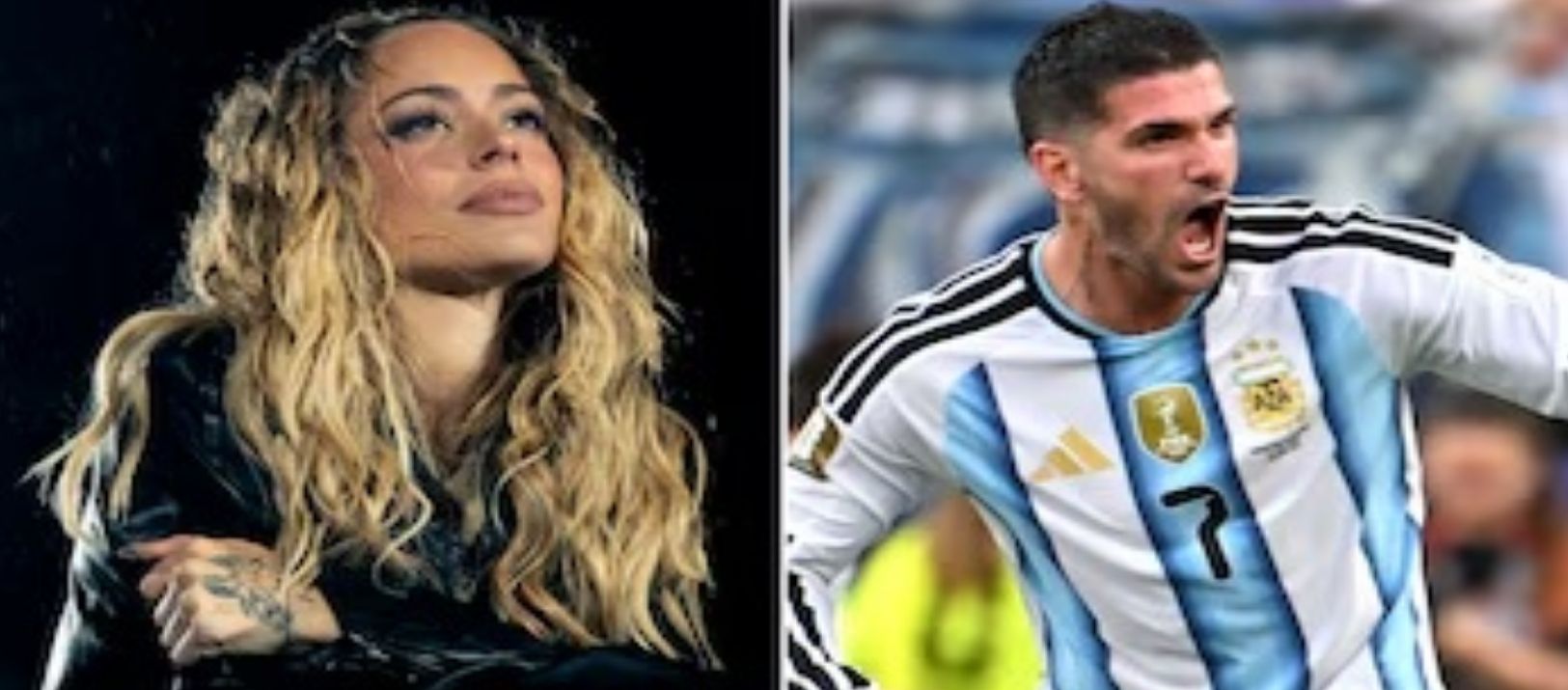 Imagen de la noticia: El mensaje de Tini Stoessel para De Paul después de la goleada de la Selección
