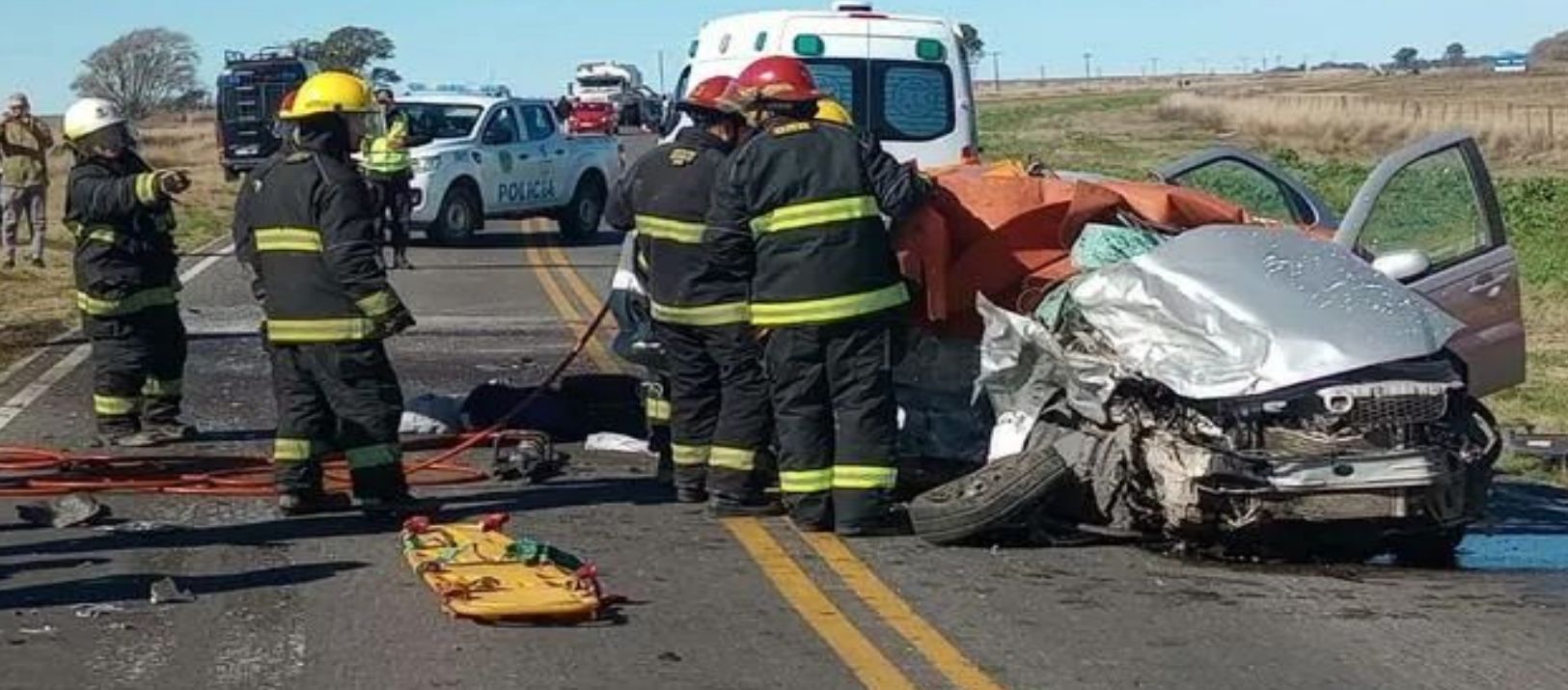 Imagen de la noticia: Ya son dos los muertos por el choque en La Pampa: una víctima era de Bahía
